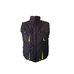 Ubranie Bezrękawnik ocieplany czarny rozm. L PROC.